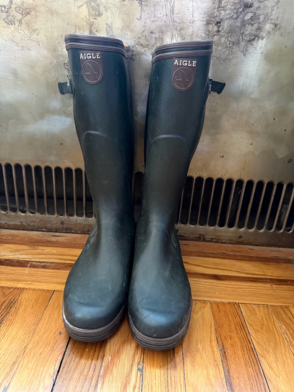 Aigle Parcours 2 Vario Rubber Boots ACTI Grip Sole (Made in France)